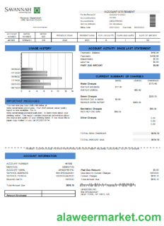 City of Savannah utiliyu business bill, SCR